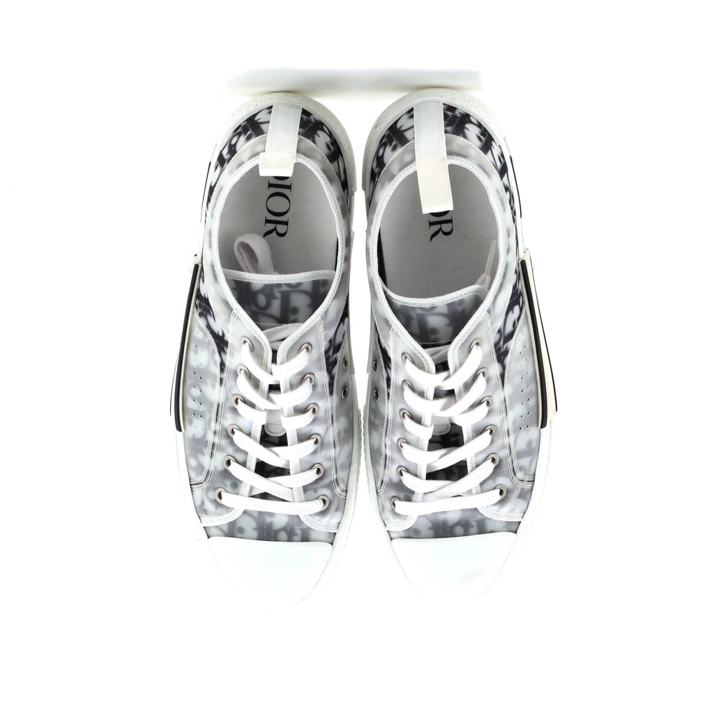 Men's B23 Cap Toe Low-Top Sneakers Oblique Technical Canvas