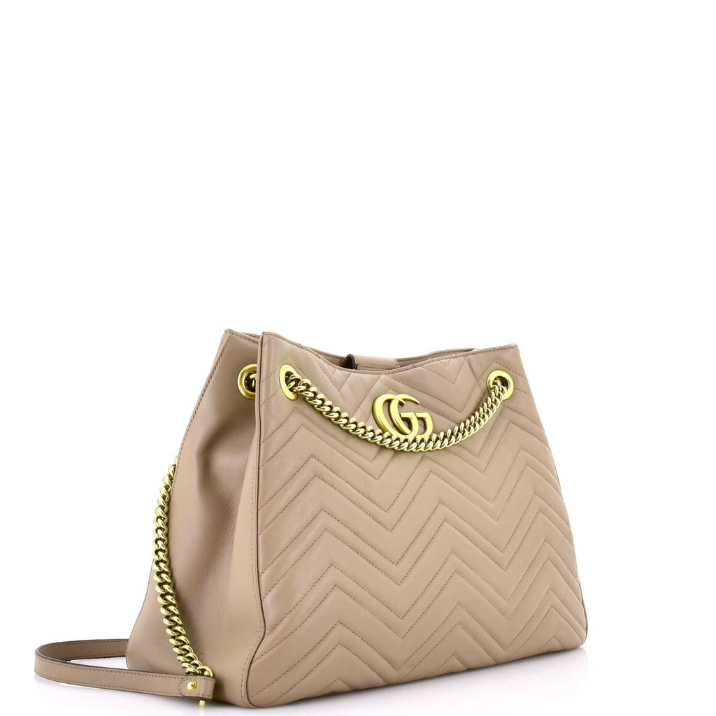 GG Marmont Chain Shoulder Bag Matelasse Leather