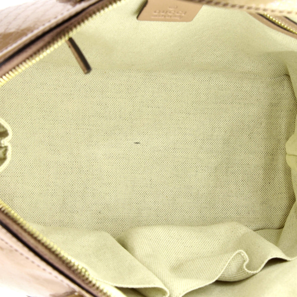 Nice Top Handle Bag Microguccissima Patent Small