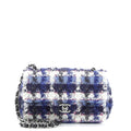 Classic Single Flap Bag Quilted Tweed Mini