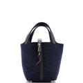 Picotin Lock Bag Felt with Leather PM