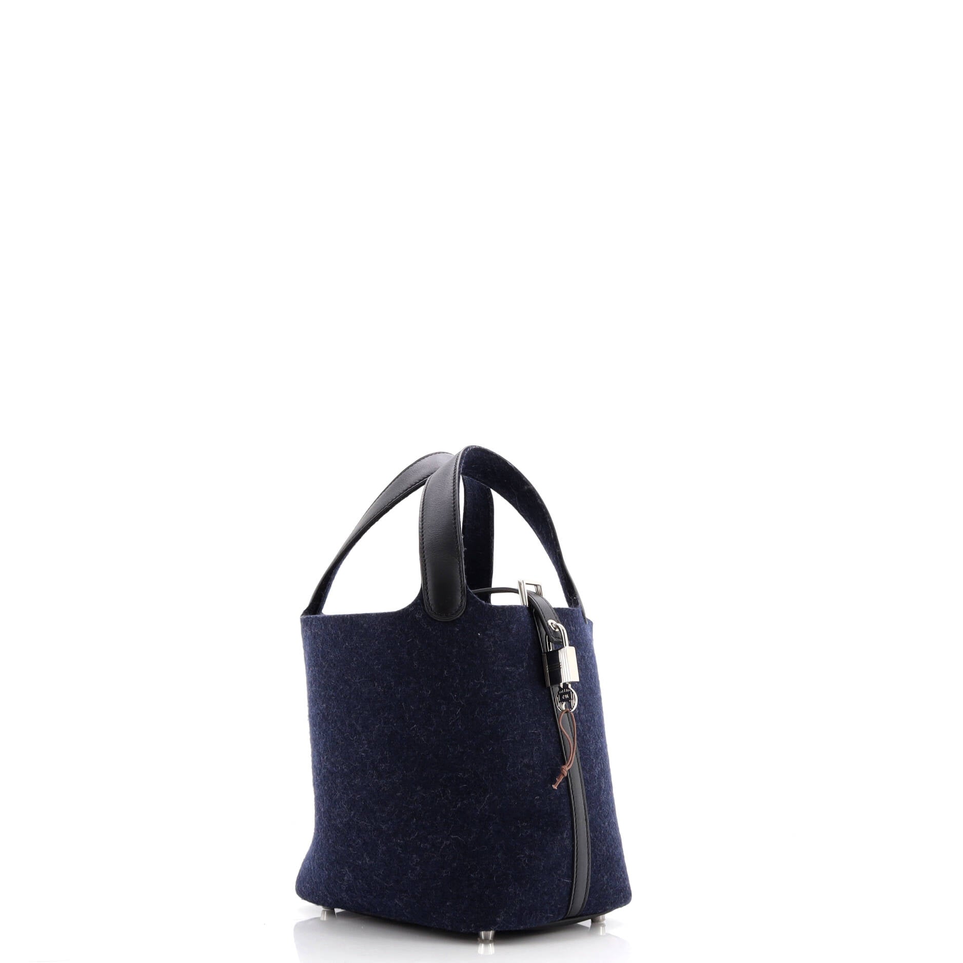 Picotin Lock Bag Felt with Leather PM