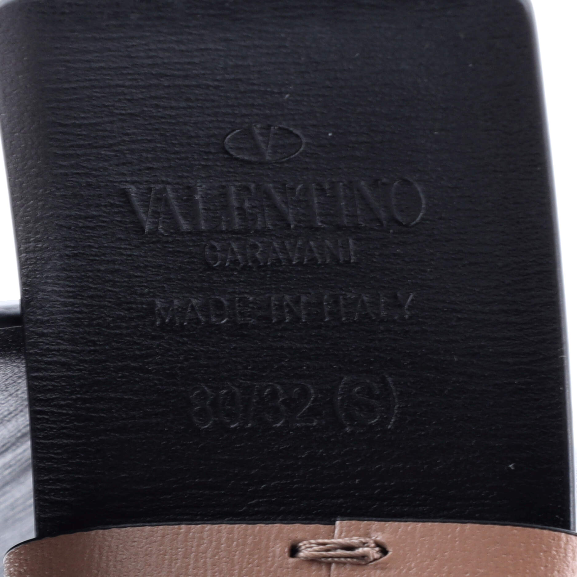 VLogo Reversible Belt Leather Wide
