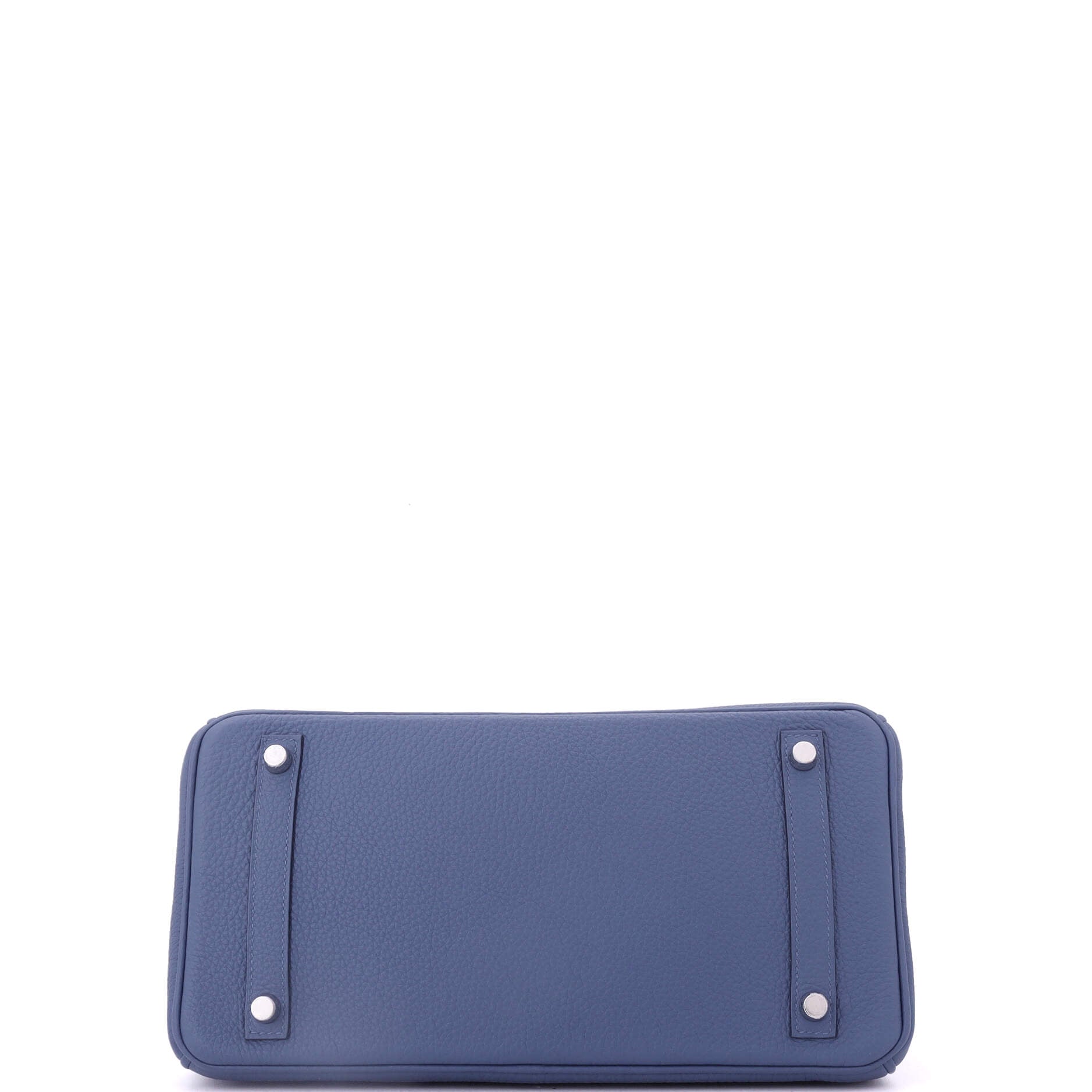 Birkin Handbag Bleu Brighton Togo with Palladium Hardware 30
