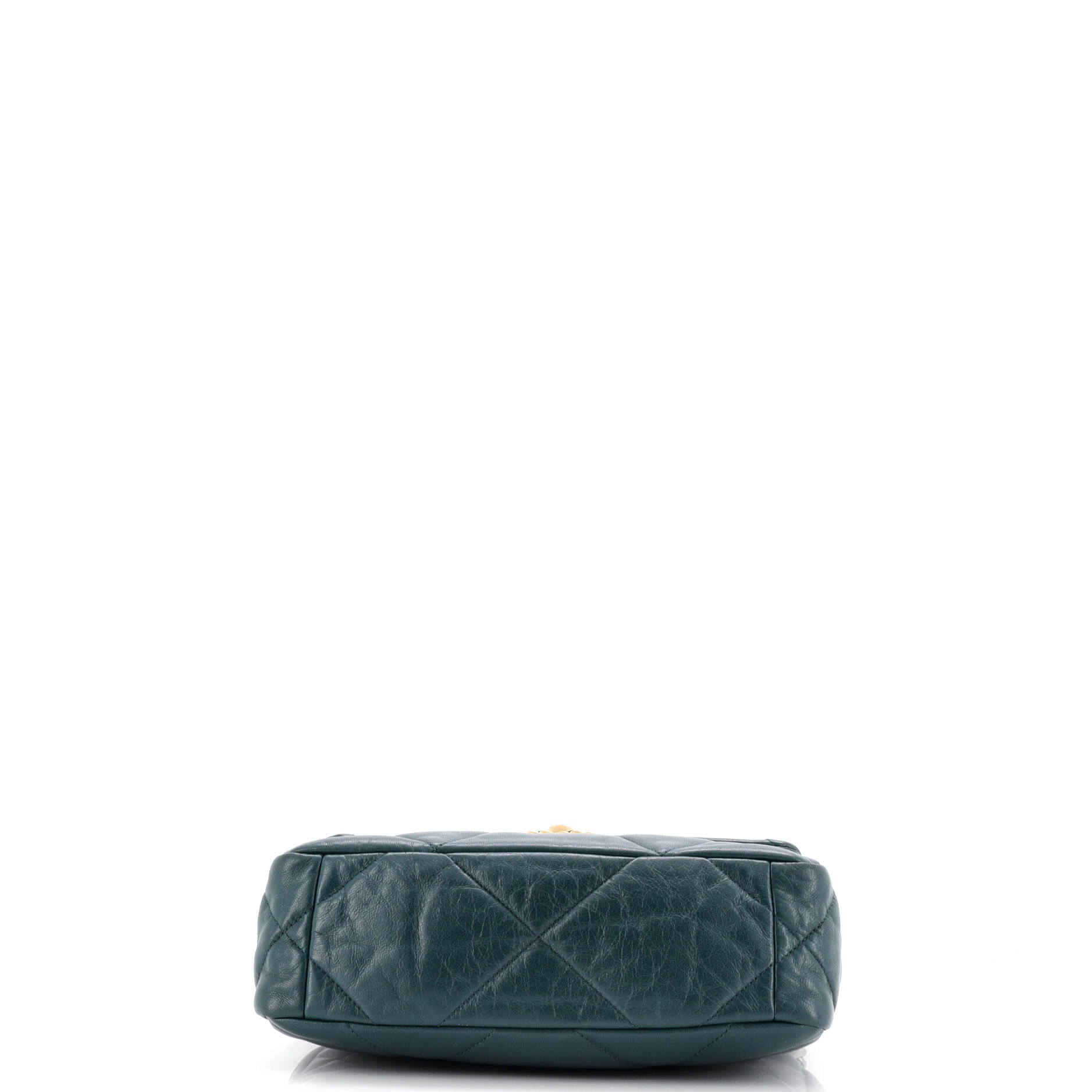 19 Flap Bag Quilted Leather Medium