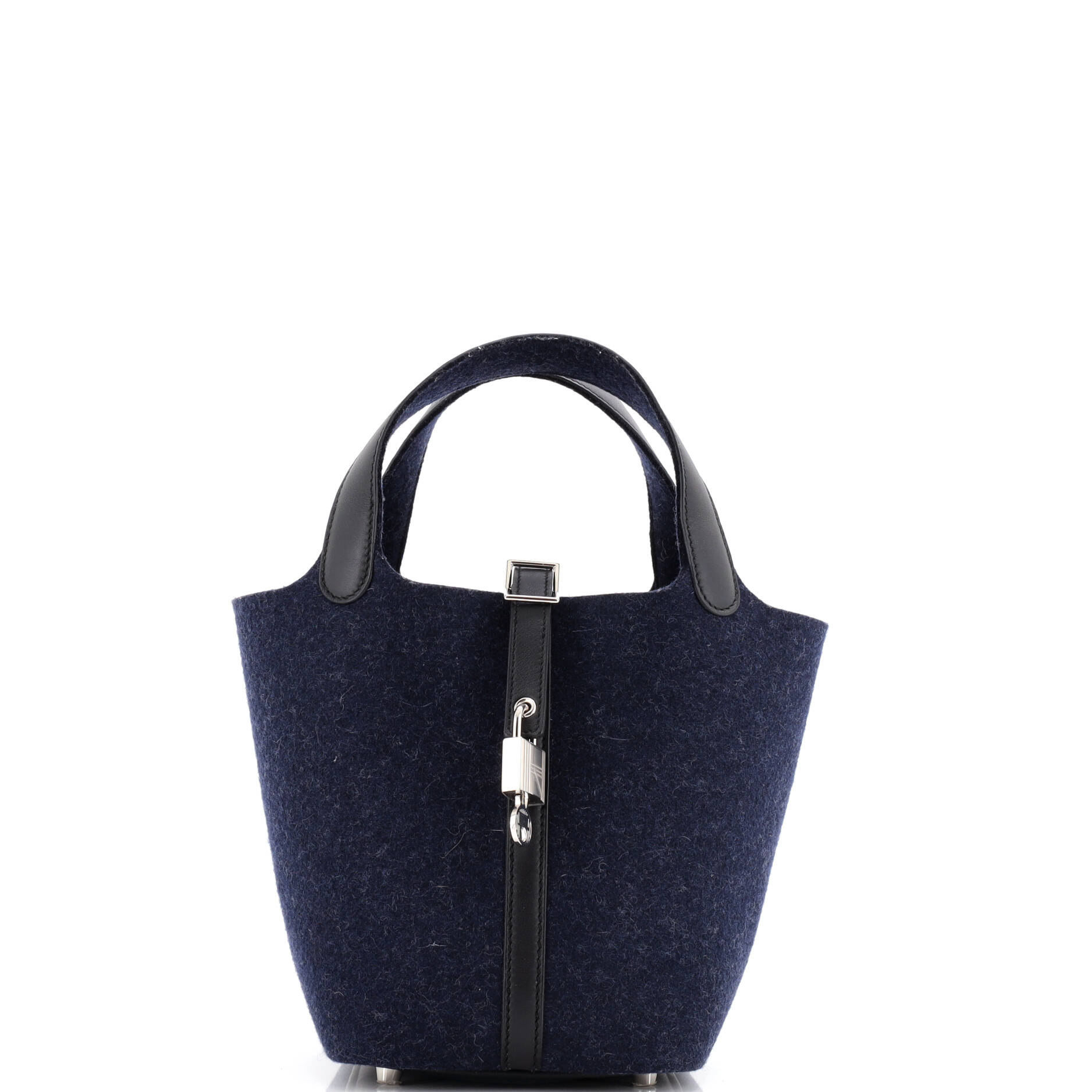 Picotin Lock Bag Felt with Leather PM