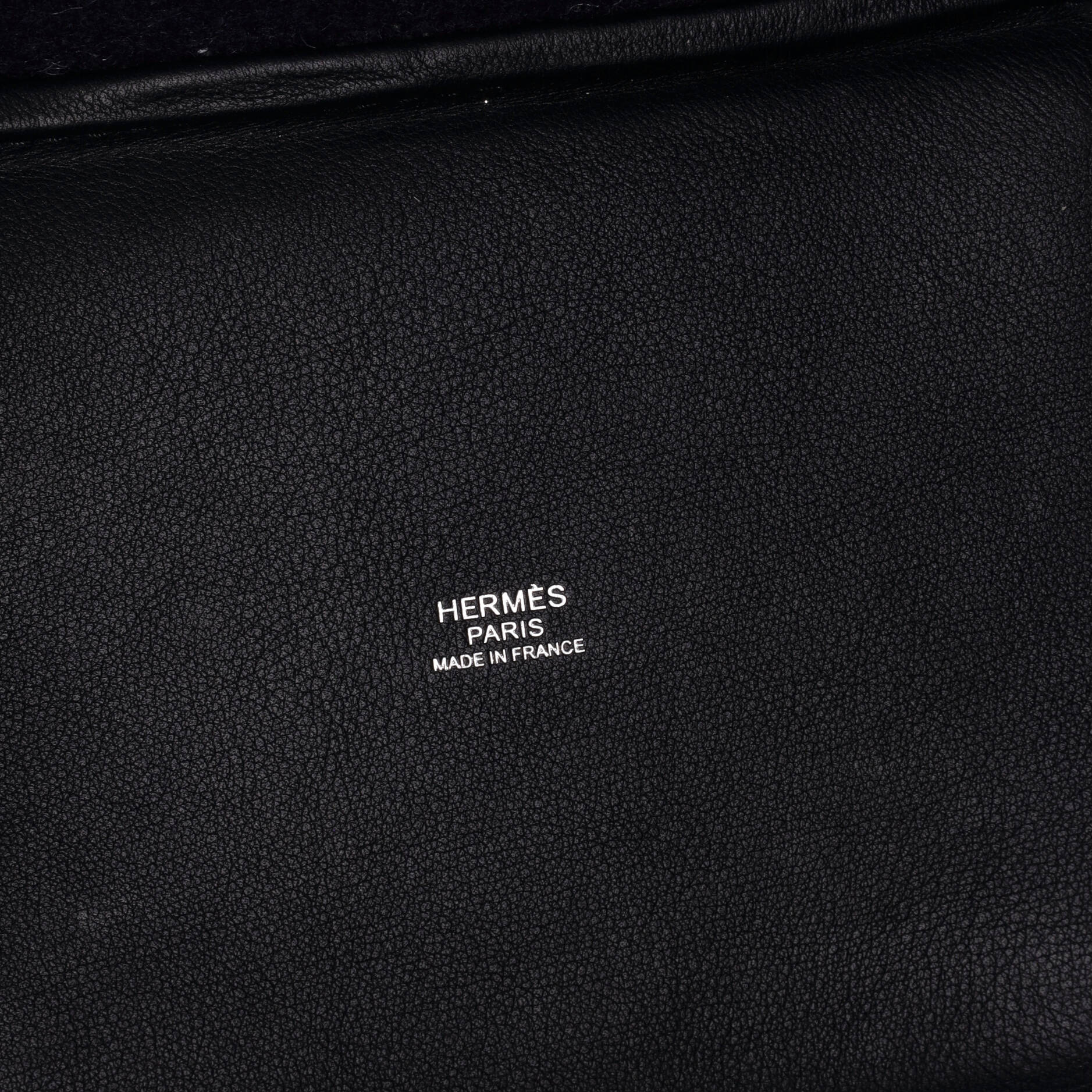 Picotin Lock Bag Felt with Leather PM