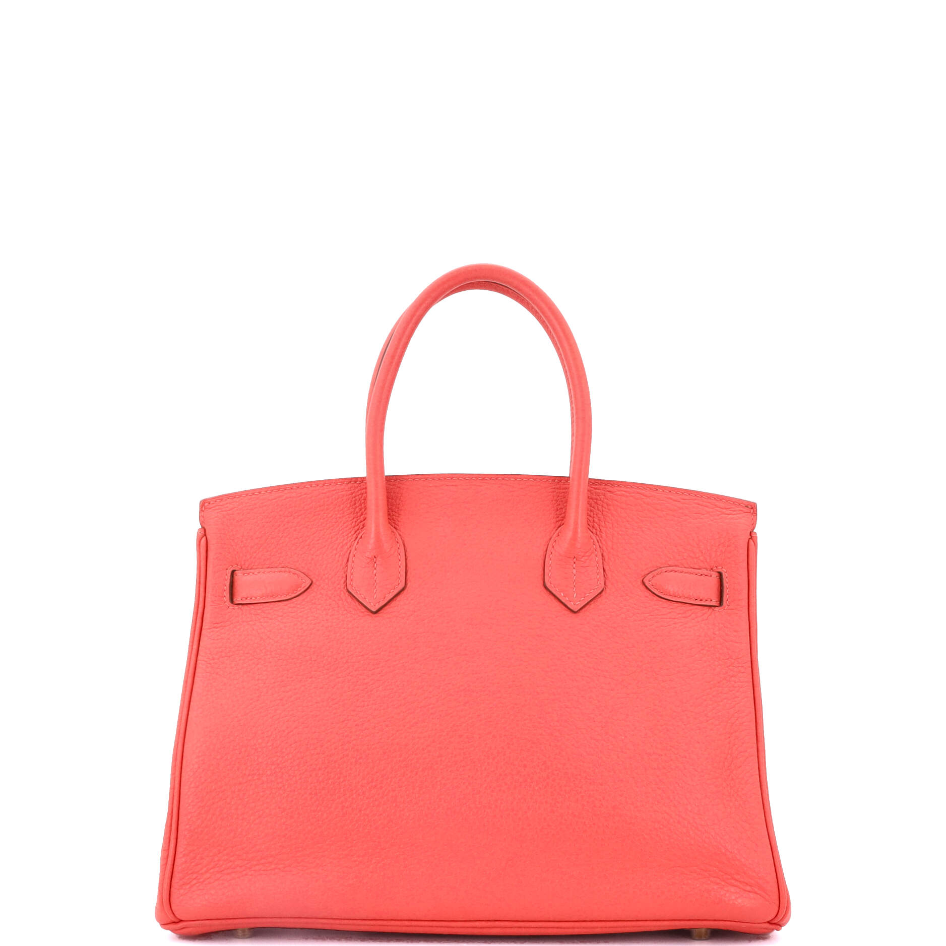 Birkin Handbag Rose Jaipur Clemence with Gold Hardware 30