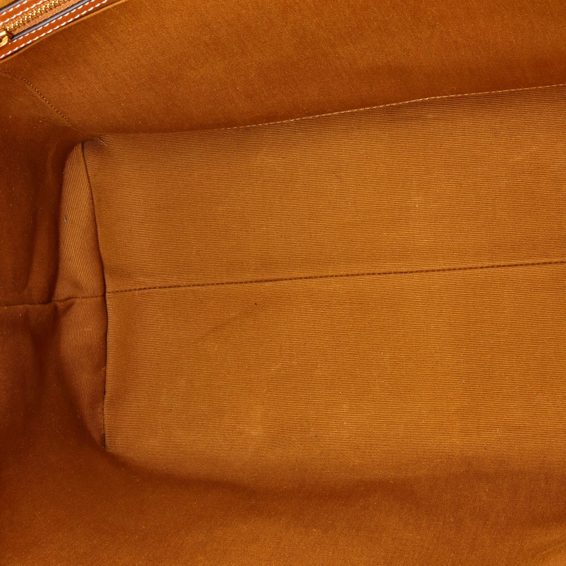 Cabas Drawstring Tote Triomphe Coated Canvas