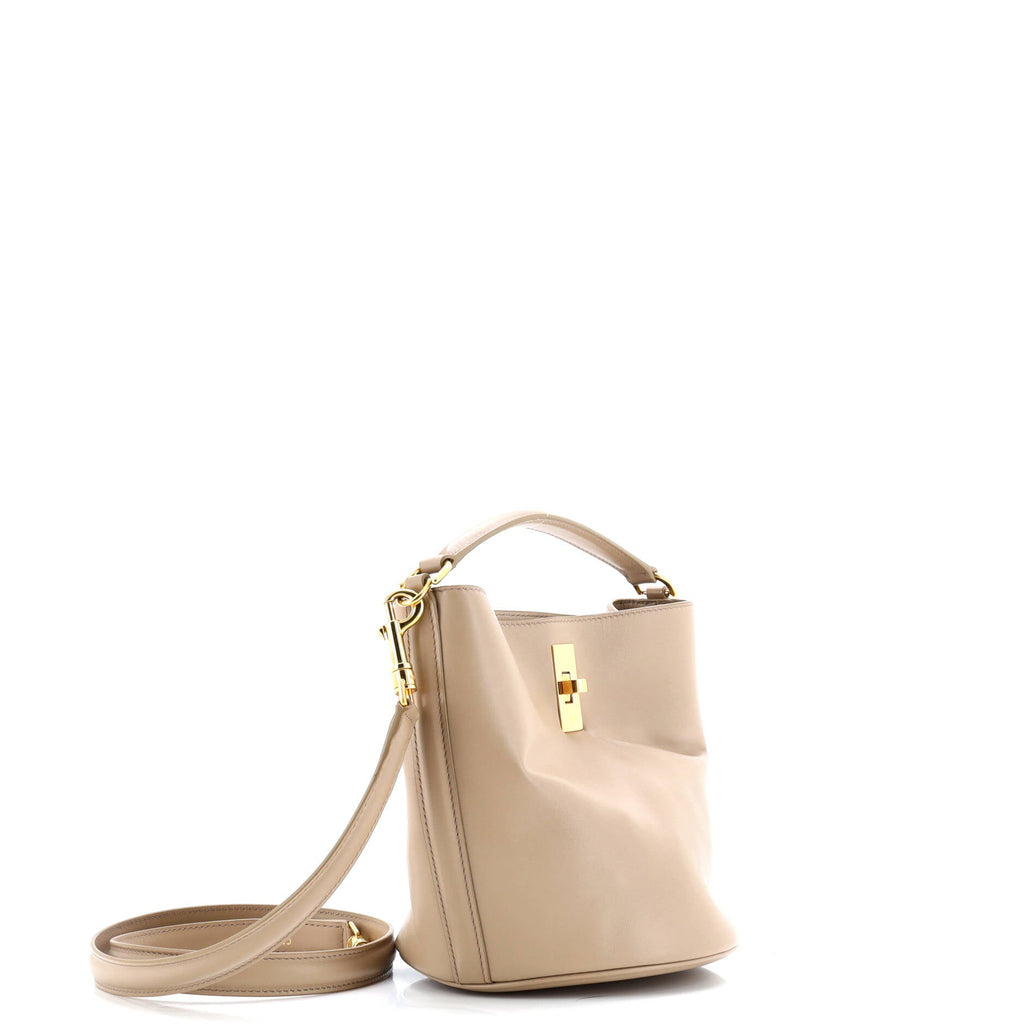 Bucket 16 Bag Leather Teen
