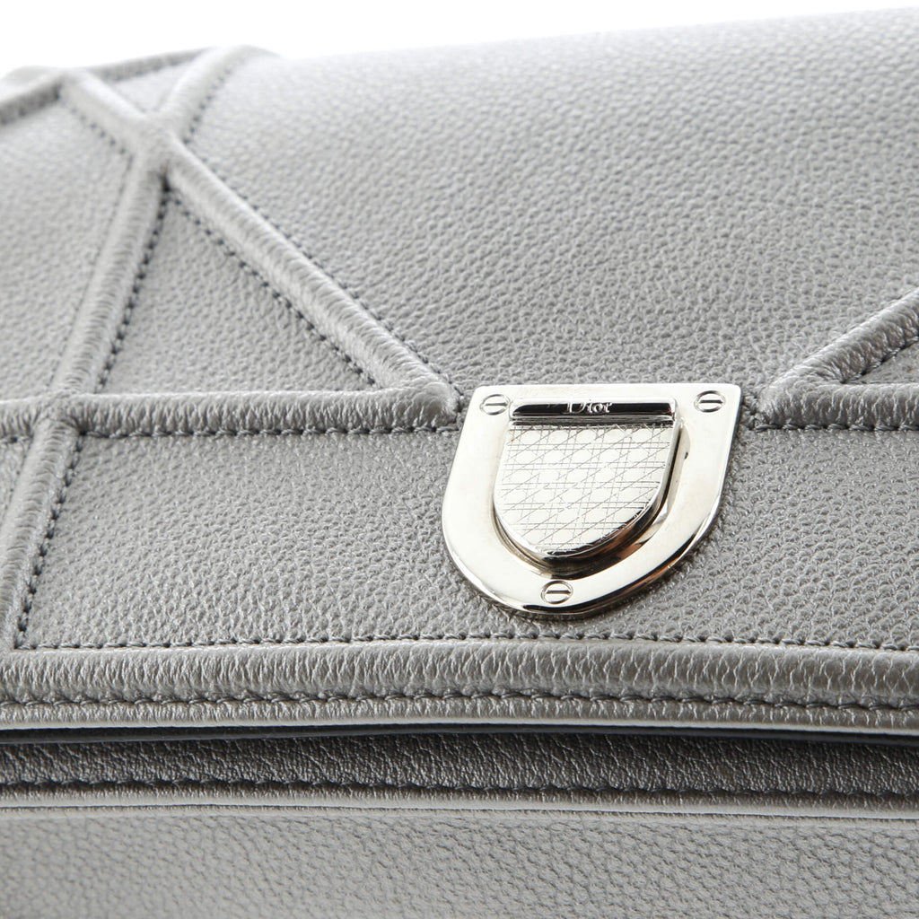 Diorama Wallet on Chain Leather