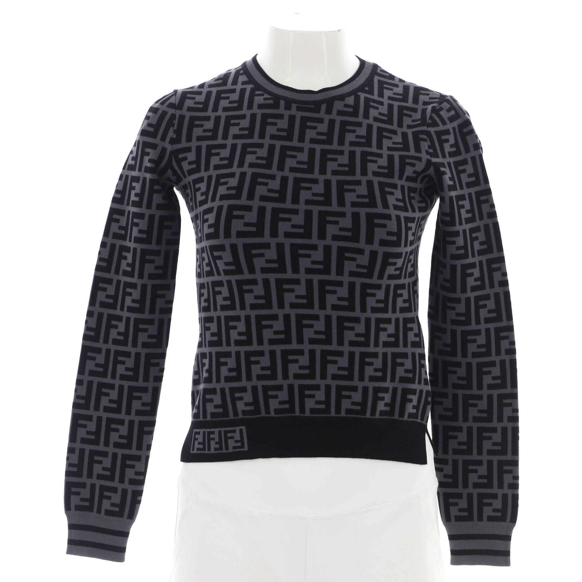 Women's Long Sleeve Crewneck Sweater Zucca Viscose Blend