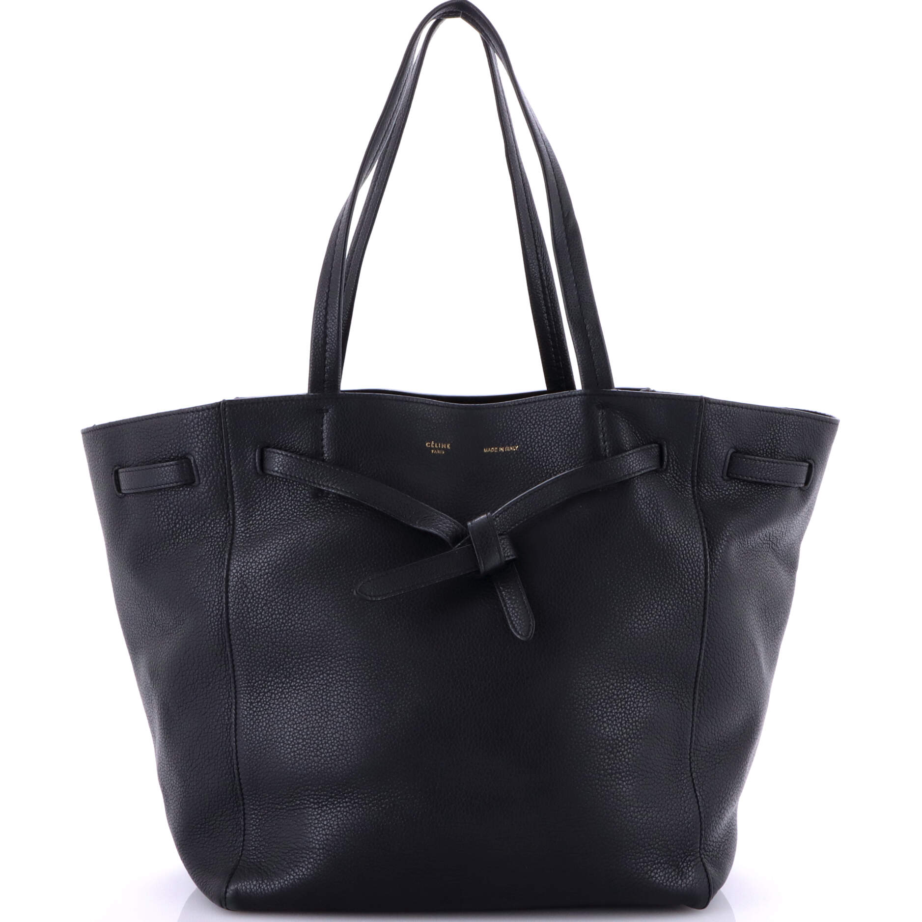 Phantom Tie Cabas Tote Leather Medium