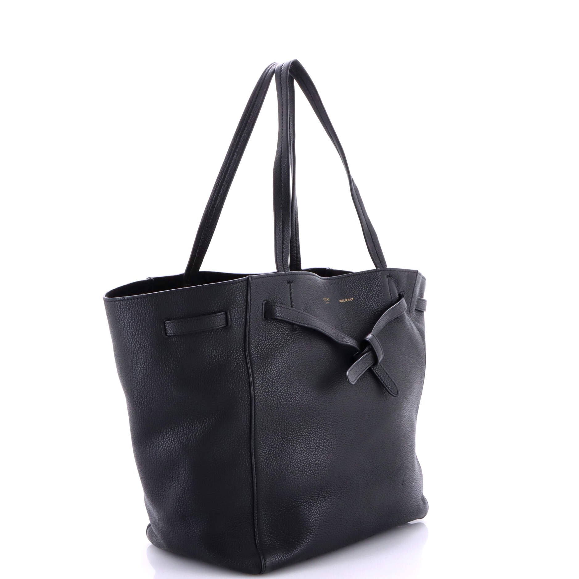 Phantom Tie Cabas Tote Leather Medium