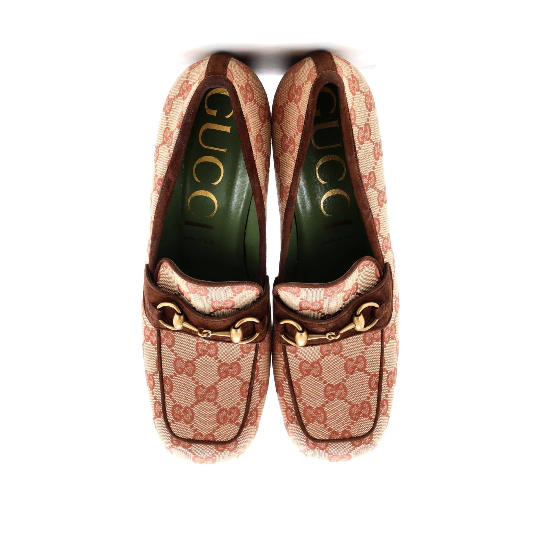 Women's Houdan Platform Loafers GG Canvas