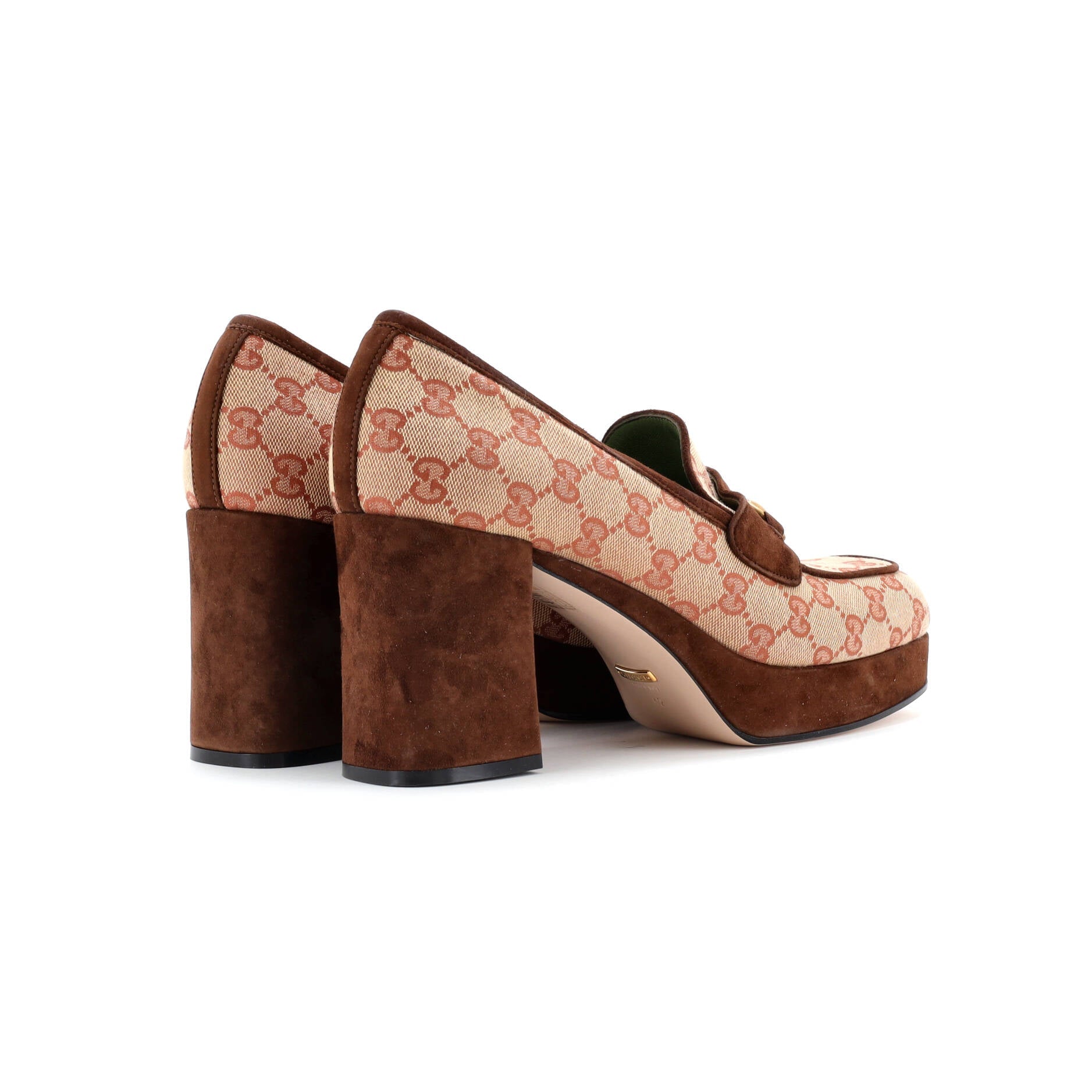 Women's Houdan Platform Loafers GG Canvas