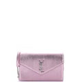 Classic Monogram Wallet on Chain Leather Small