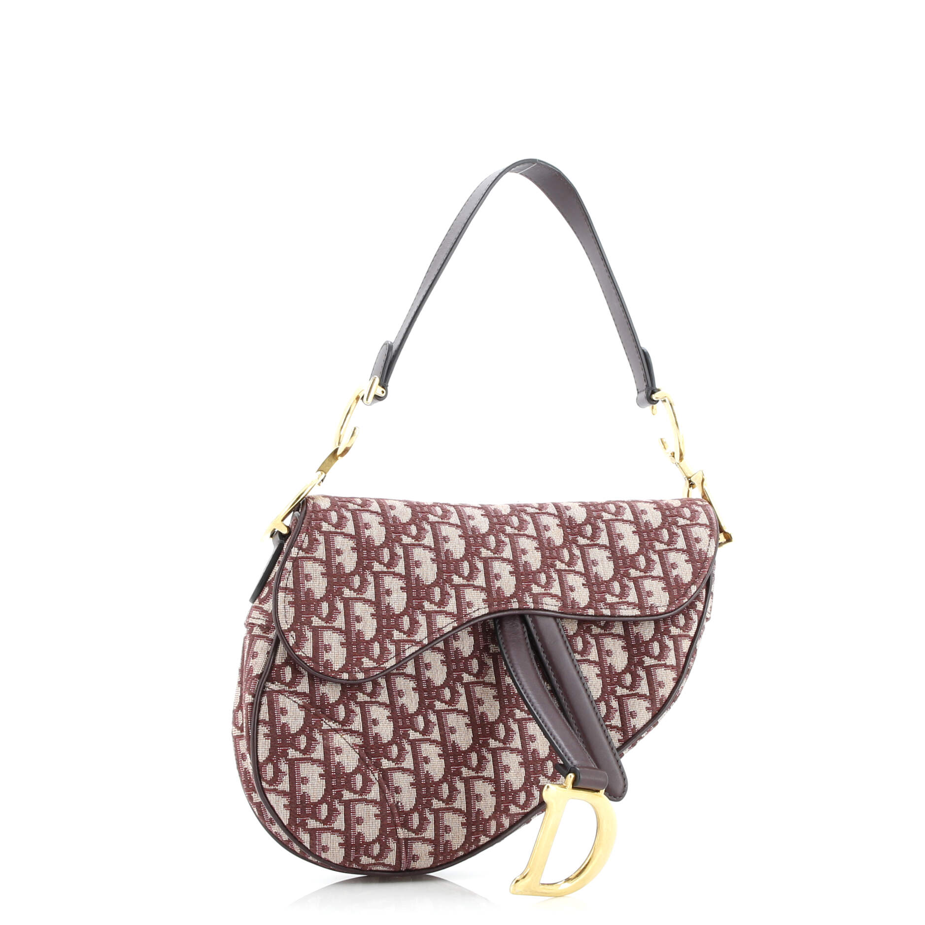 Saddle Handbag Oblique Canvas Medium