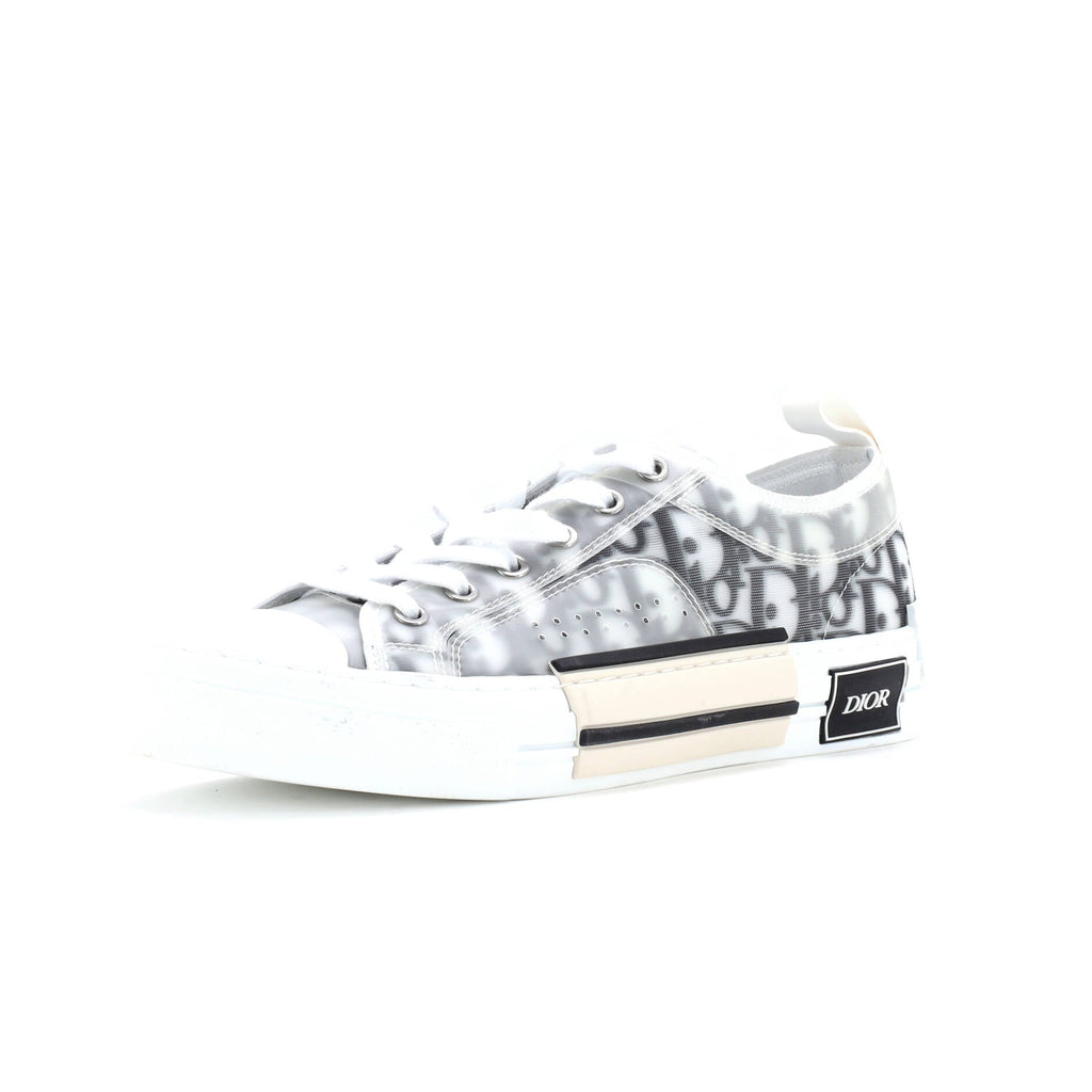 Men's B23 Cap Toe Low-Top Sneakers Oblique Technical Canvas