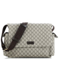 Diaper Bag GG Coated Canvas