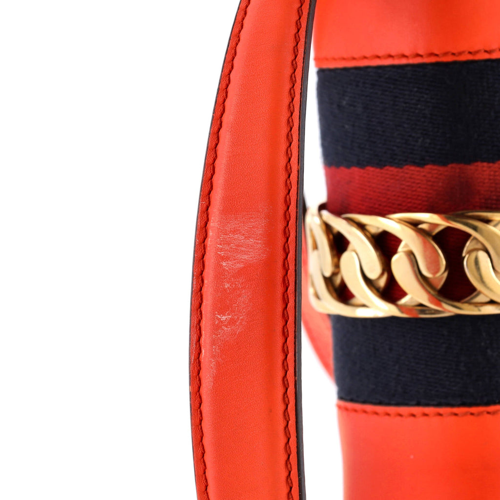 Sylvie Top Handle Bag Leather Large