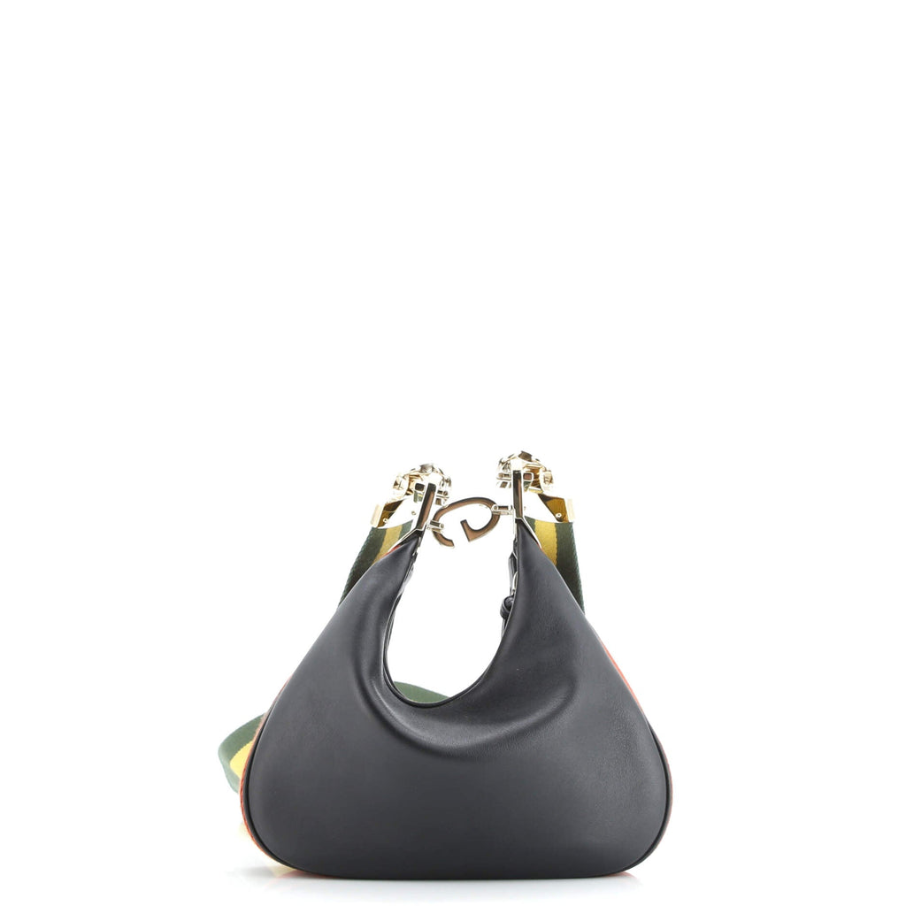 Attache Shoulder Bag Leather Small