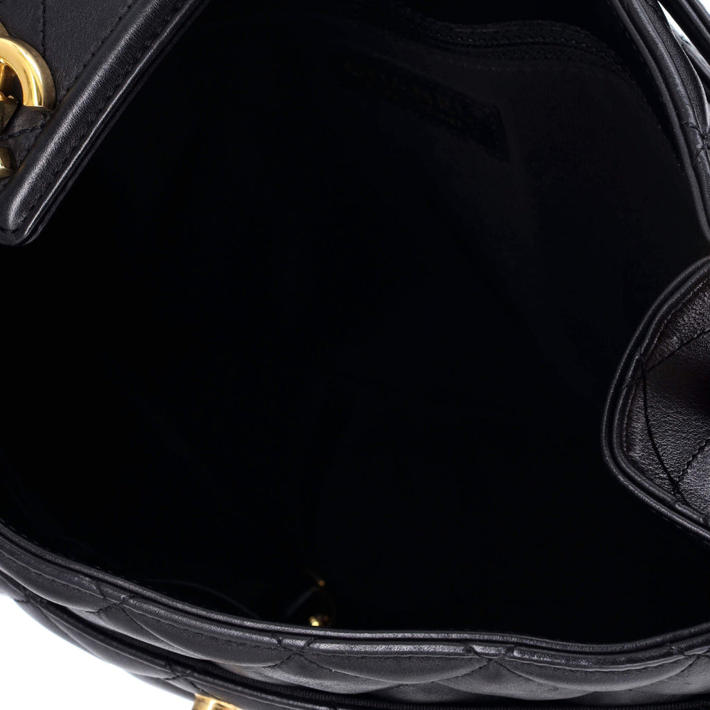 Elegant CC Tote Quilted Lambskin Large