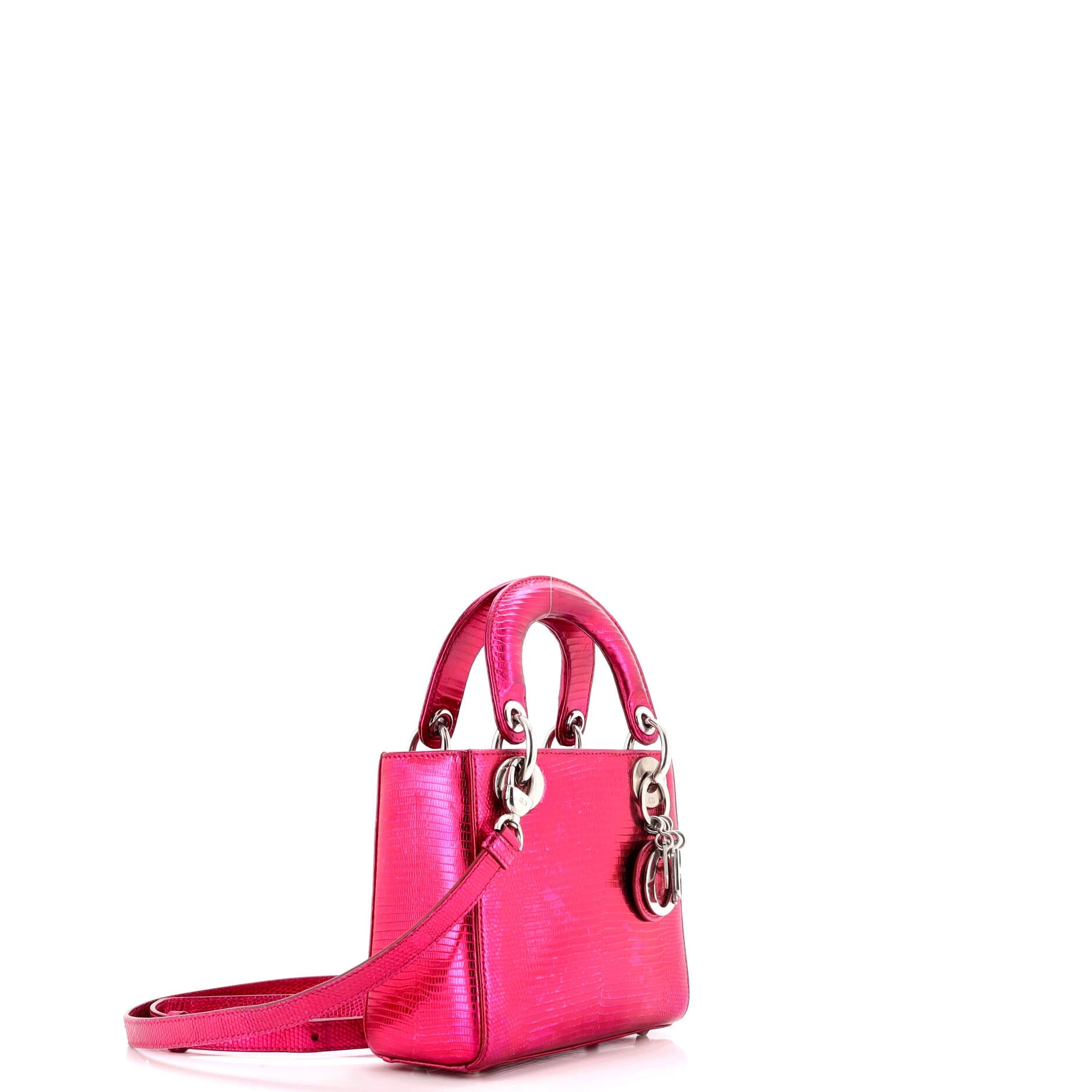 Lady Dior Bag Lizard Mini