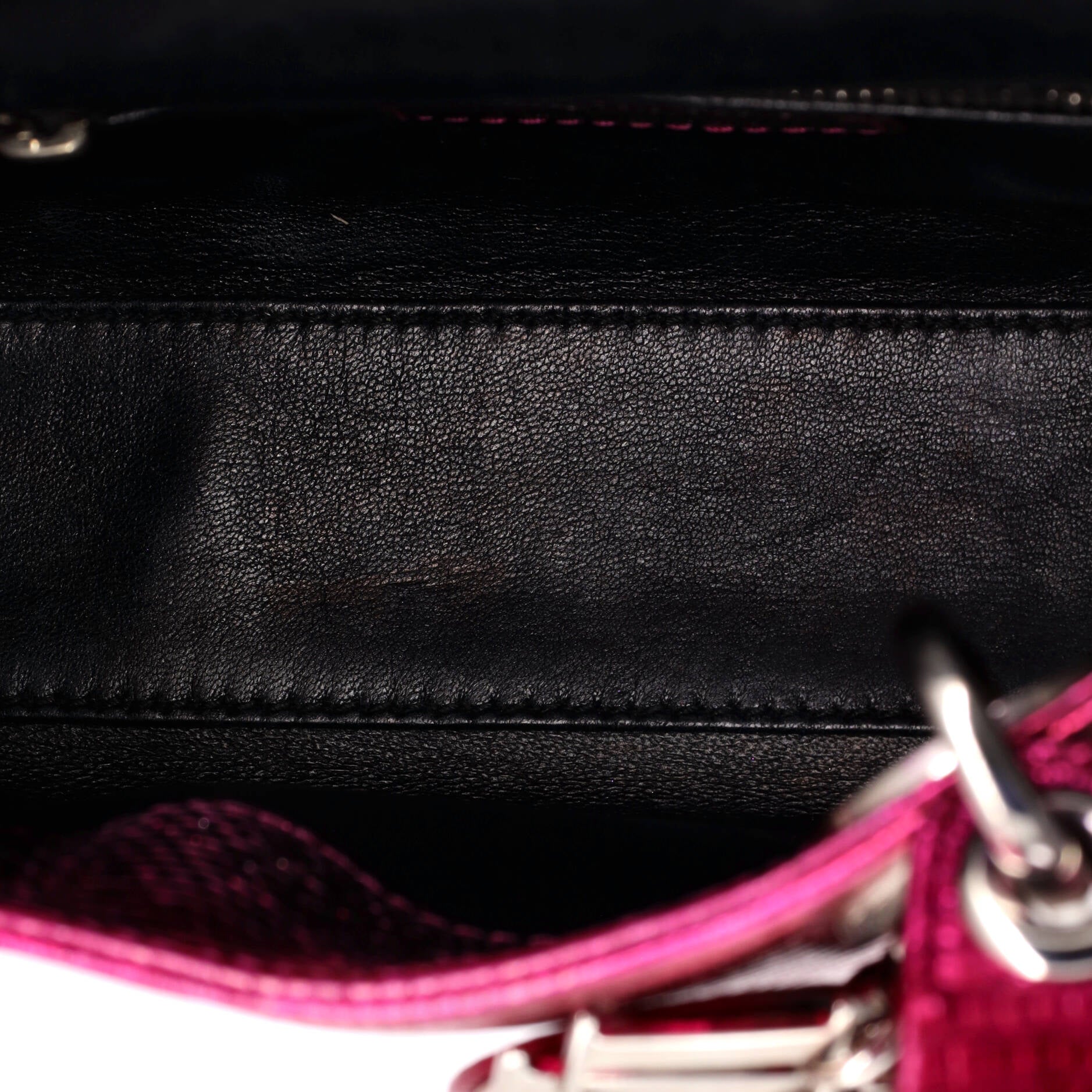 Lady Dior Bag Lizard Mini