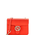 Interlocking Shoulder Bag Leather Small