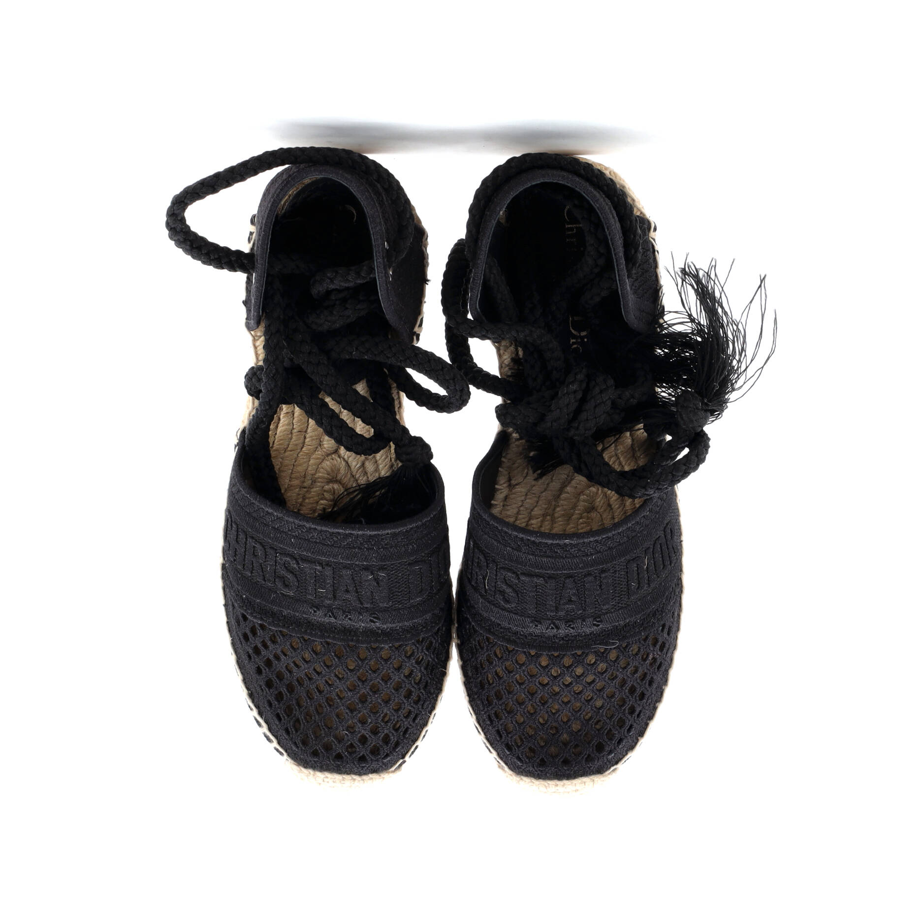 Women's Granville Ankle Tie Espadrilles Mesh