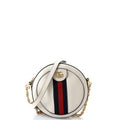 Ophidia Round Shoulder Bag Leather Mini