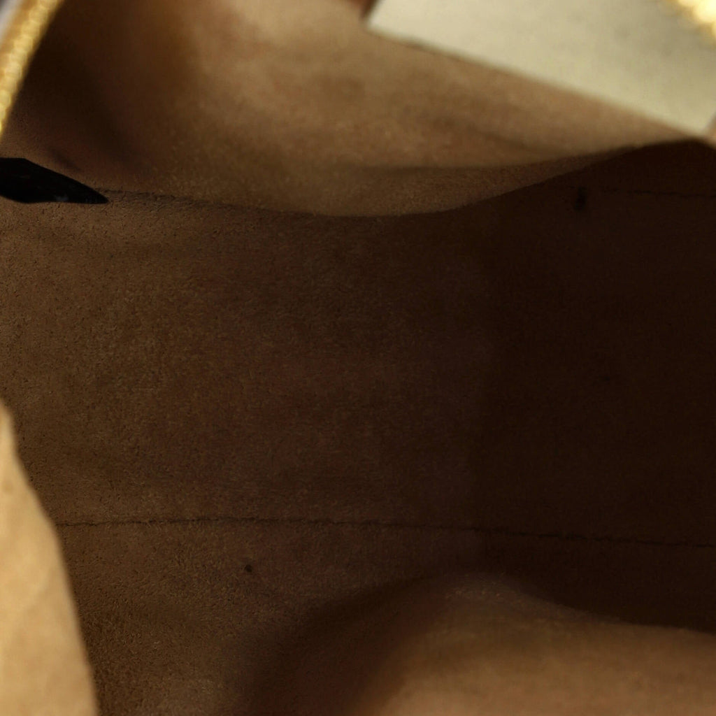 Ophidia Round Shoulder Bag Leather Mini