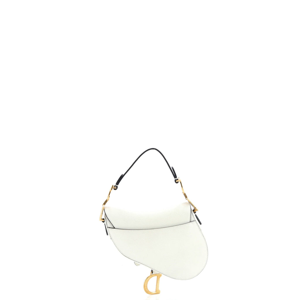 Saddle Handbag Leather Mini