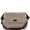 Diaper Bag GG Coated Canvas