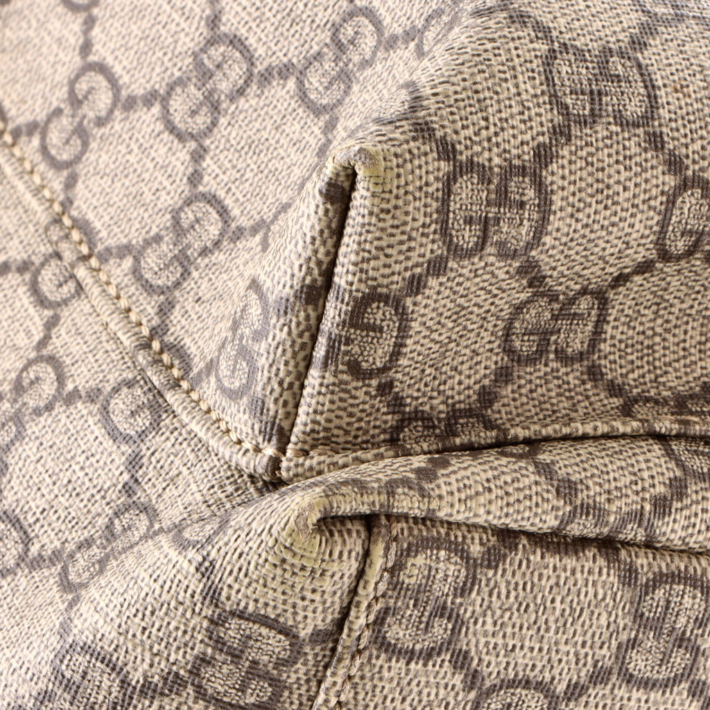 Diaper Bag GG Coated Canvas