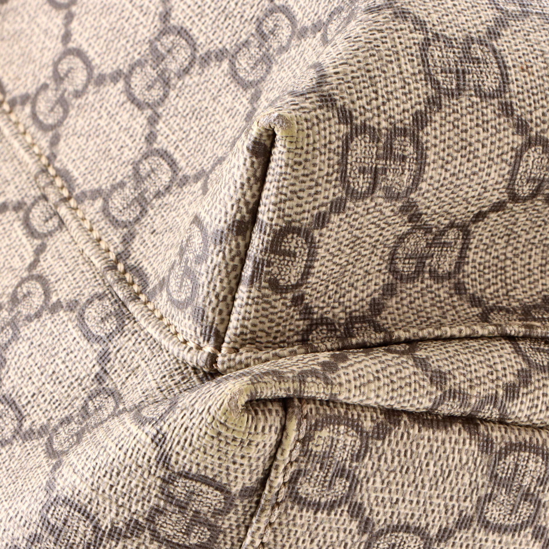 Diaper Bag GG Coated Canvas