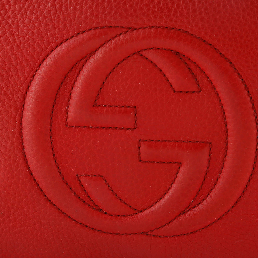 Soho Convertible Top Handle Bag Leather Small