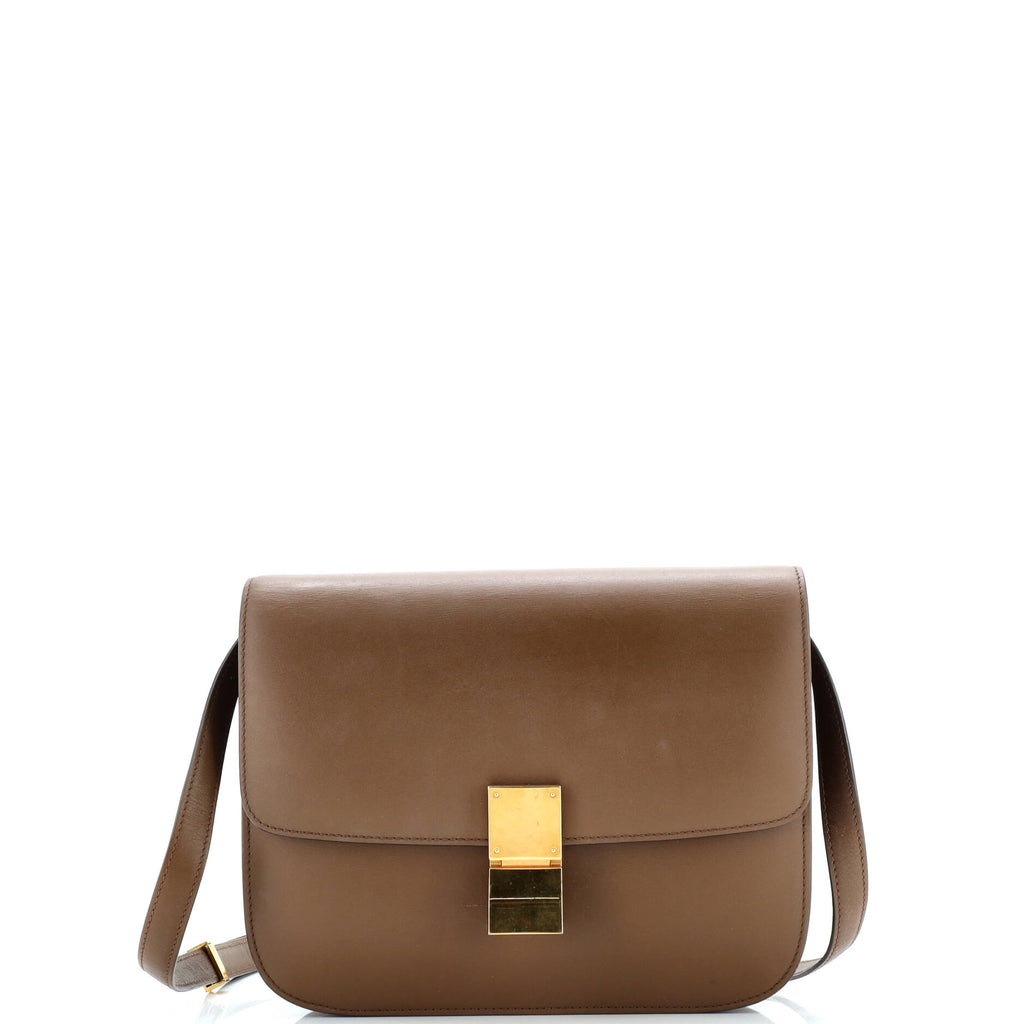 Classic Box Bag Grainy Leather Teen