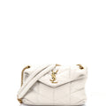 Loulou Puffer Shoulder Bag Quilted Leather Small