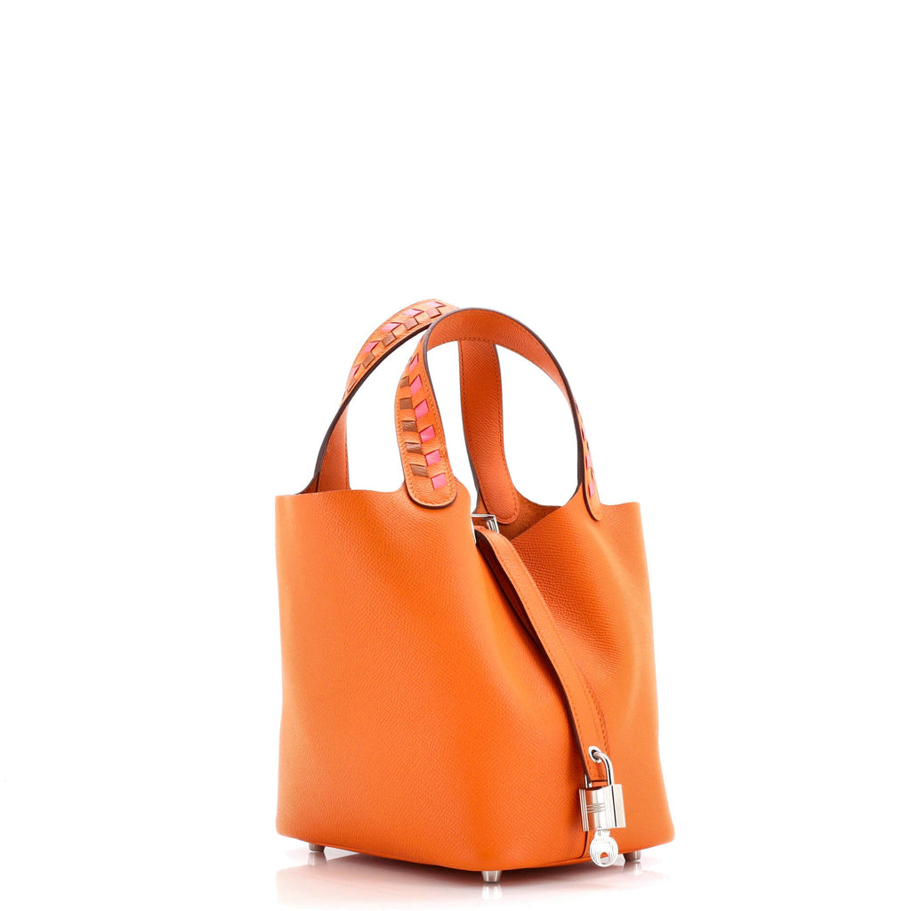 Picotin Lock Bag Tressage Epsom PM