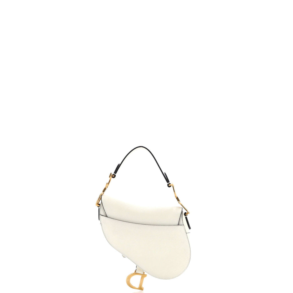 Saddle Handbag Leather Mini
