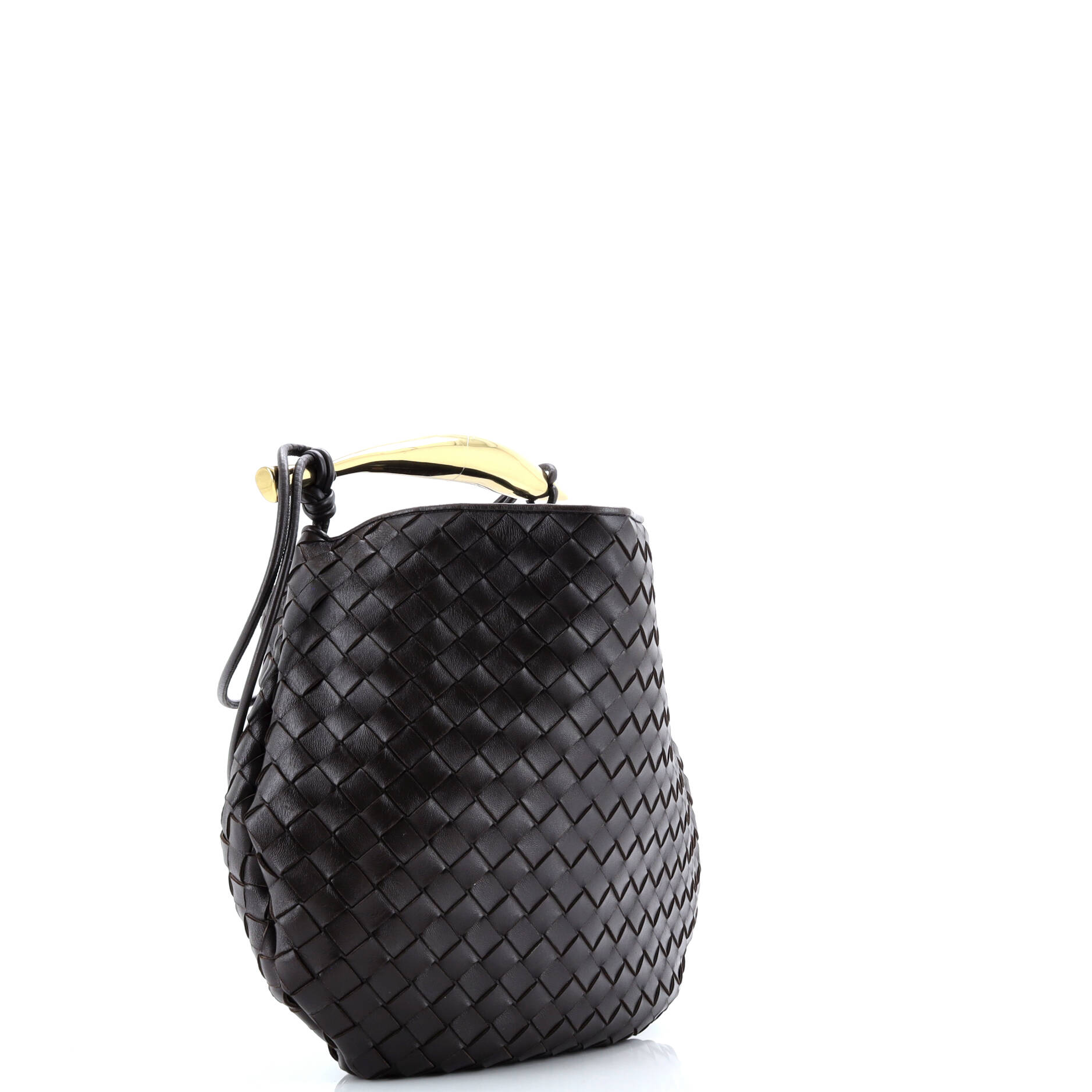 Sardine Top Handle Bag Intrecciato Nappa Medium