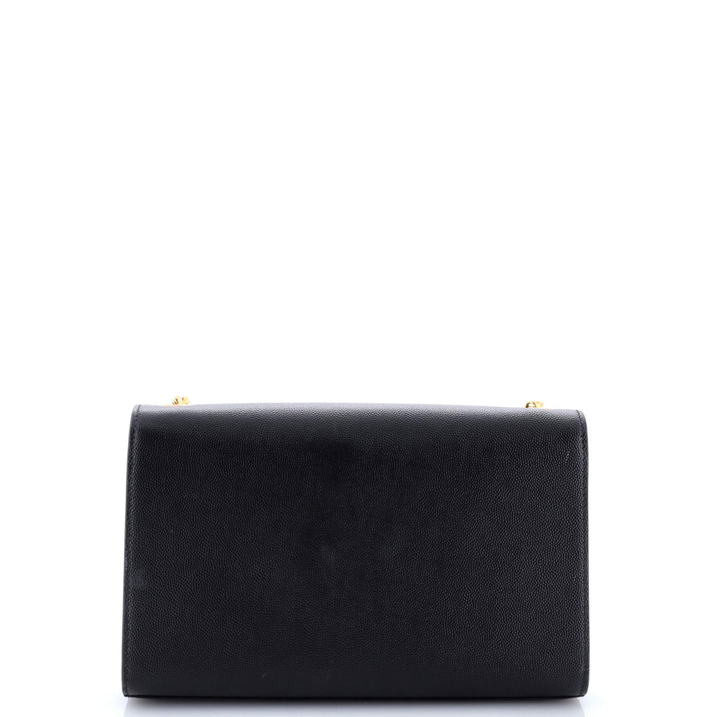 Classic Monogram Crossbody Bag Grainy Leather Large