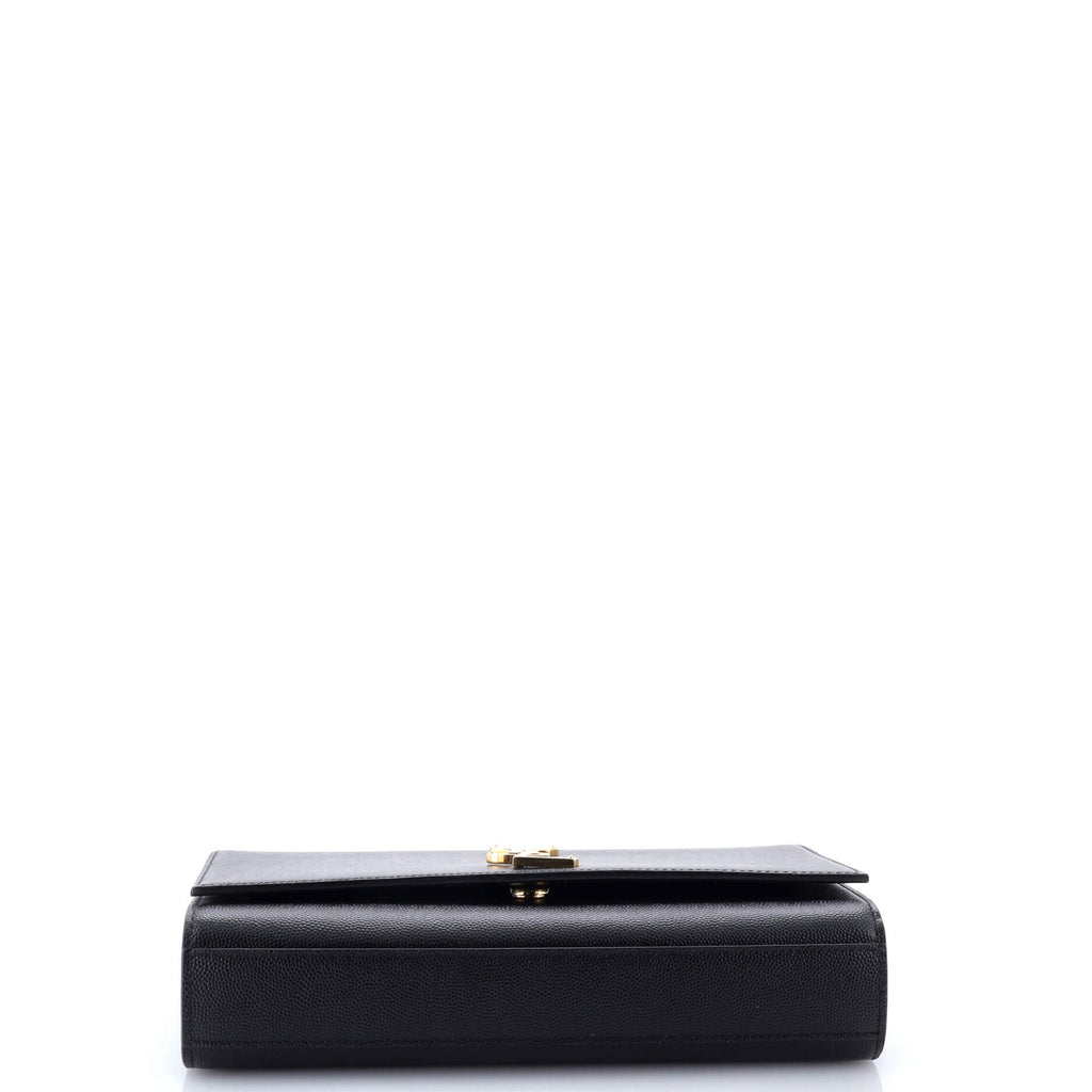 Classic Monogram Crossbody Bag Grainy Leather Large