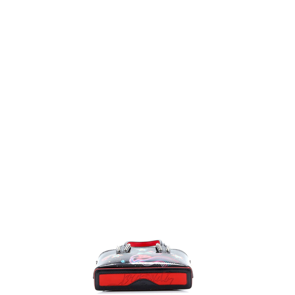 Cabata East West Tote Printed Patent Nano