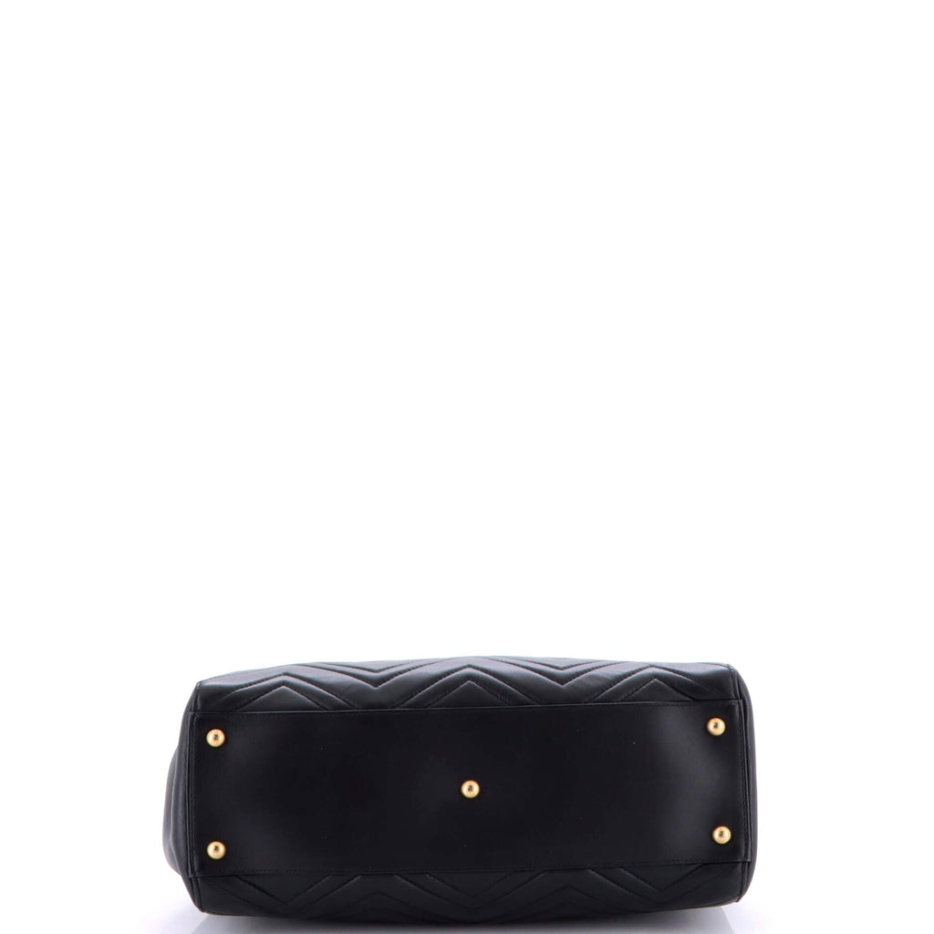 GG Marmont Tote Matelasse Leather Medium