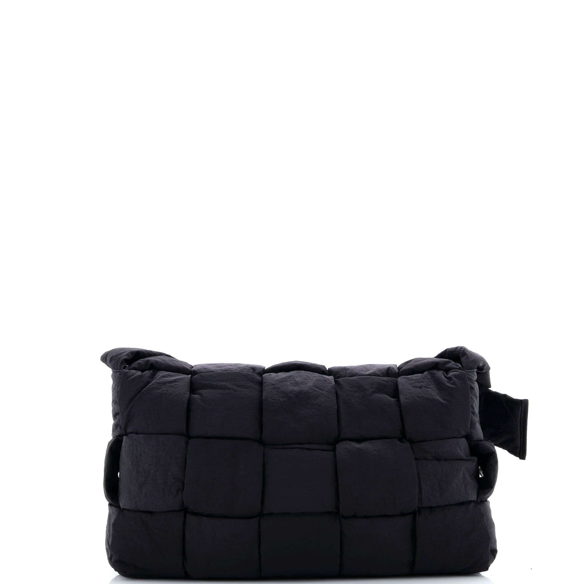 Cassette Crossbody Bag Maxi Intrecciato Nylon Large