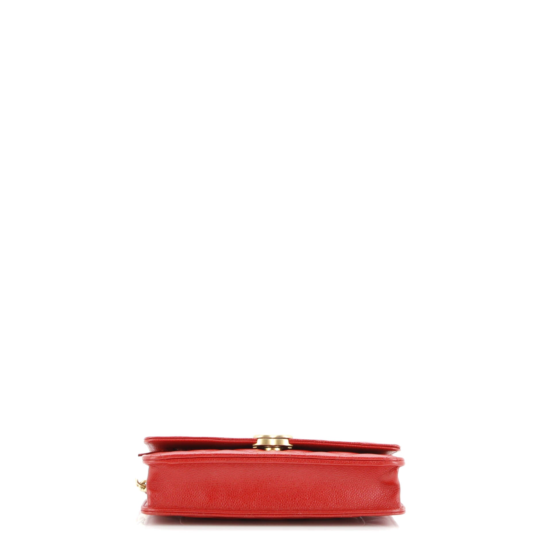 Chain Melody Wallet on Chain Quilted Caviar