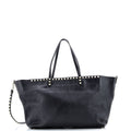 Rockstud Easy Tote Leather Large